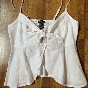 Forever 21 > Tie Front Tank top